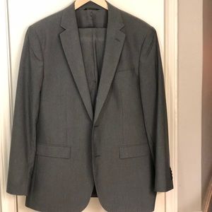 Gray Banana Republic Suit
